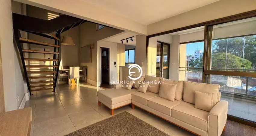 Apartamento duplex com 3 dormitórios à venda, 107 m² por r$ 690.000,00 - jabuticabeira - taubaté/sp