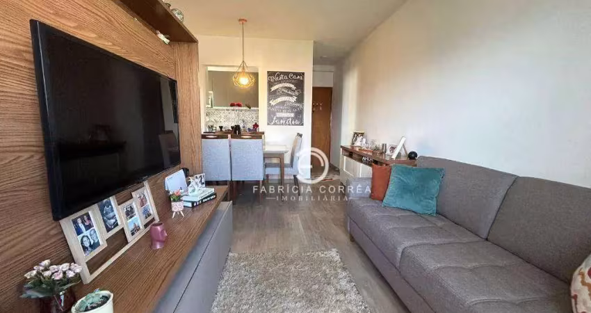 Apartamento com 2 dormitórios à venda, 56 m² por r$ 377.000,00 - vila nossa senhora das graças - taubaté/sp