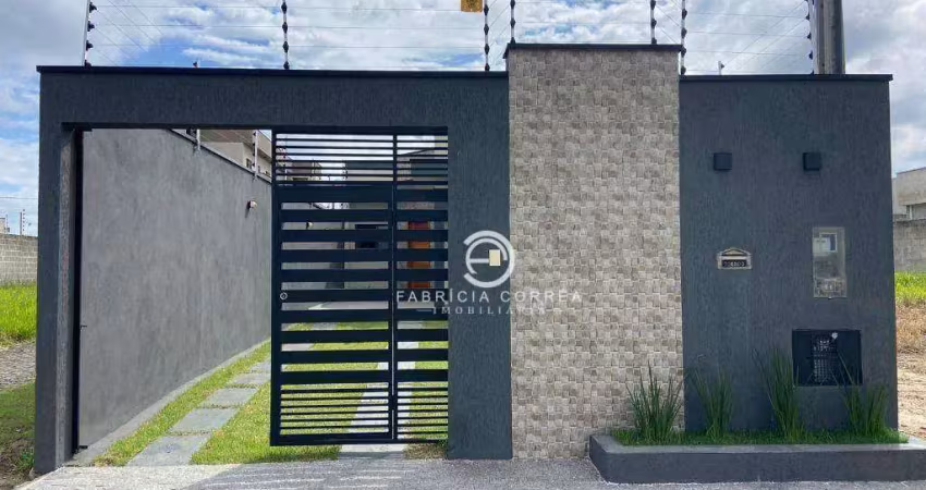 Casa com 2 dormitórios à venda, 74 m² por r$ 400.000,00 - quintas de santa cruz - taubaté/sp