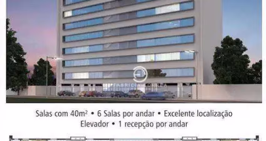 Sala para alugar, 240 m² por r$ 10.500,00/mês - bosque flamboyant - taubaté/sp