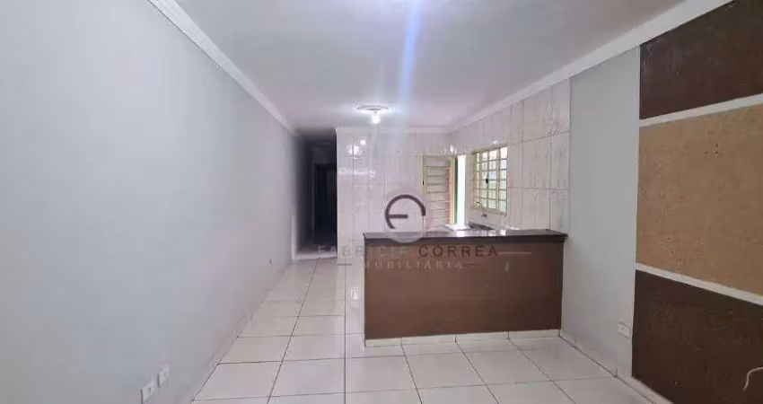 Casa com 2 dormitórios para alugar, 70 m² por r$ 1.330,02/mês - jardim continental ii - taubaté/sp