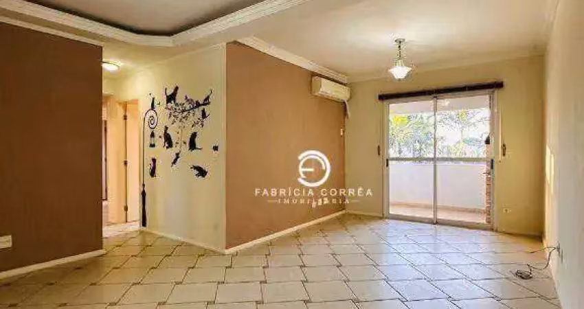 Apartamento com 3 dormitórios, varanda com churrasqueira e lazer completo