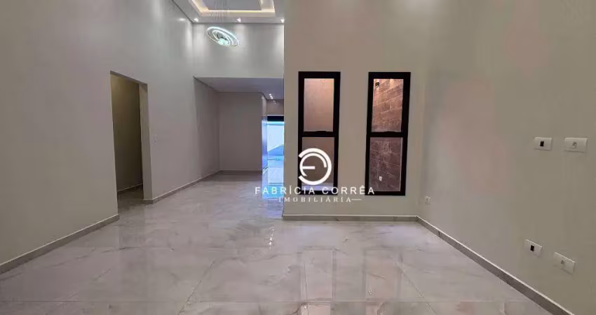 Casa moderna com área gourmet, piscina e suíte com closet – 180 m² (aceita permuta e financiamento)