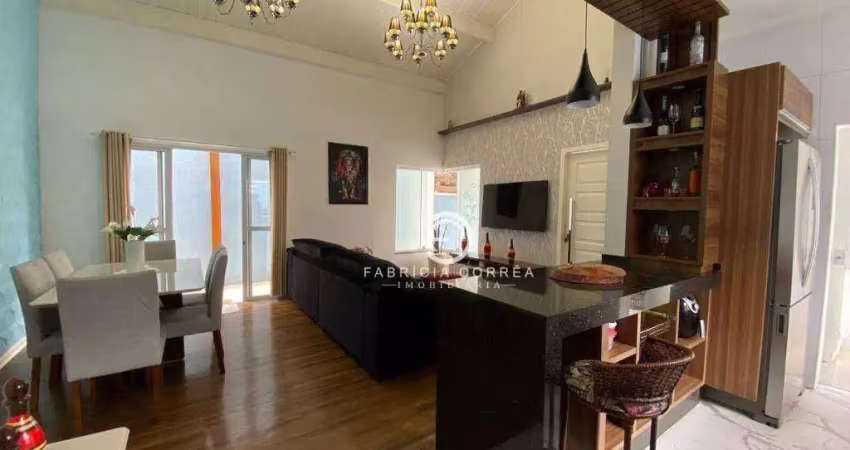 Casa com 3 dormitórios, 178 m² - venda por r$ 900.000,00 ou aluguel por r$ 5.530,00/mês - condomínio hípica pinheiro - taubaté/sp