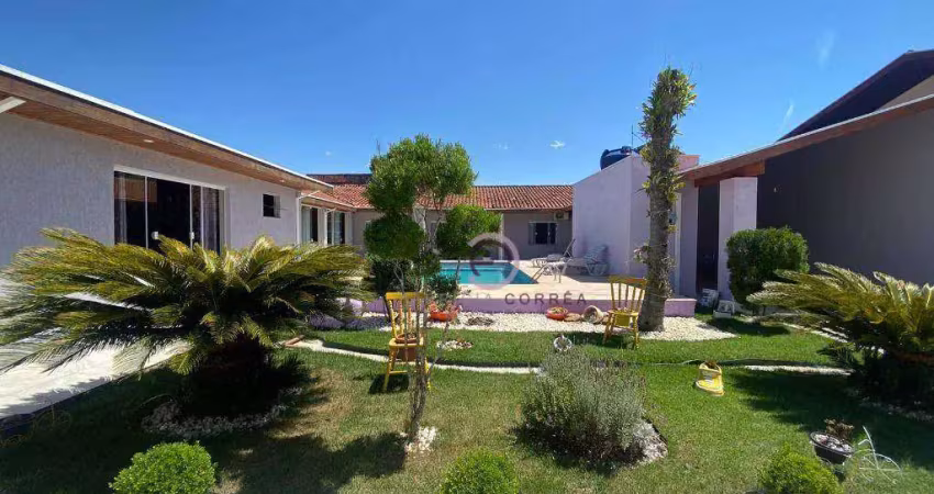 Casa com 2 dormitórios, 260 m² - venda por r$ 850.000,00 ou aluguel por r$ 5.000,00/mês - parque senhor do bonfim - taubaté/sp