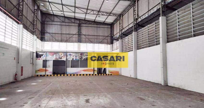 Galpão para alugar, 880 m² por R$ 46.822,00/mês - Assunção - São Bernardo do Campo/SP