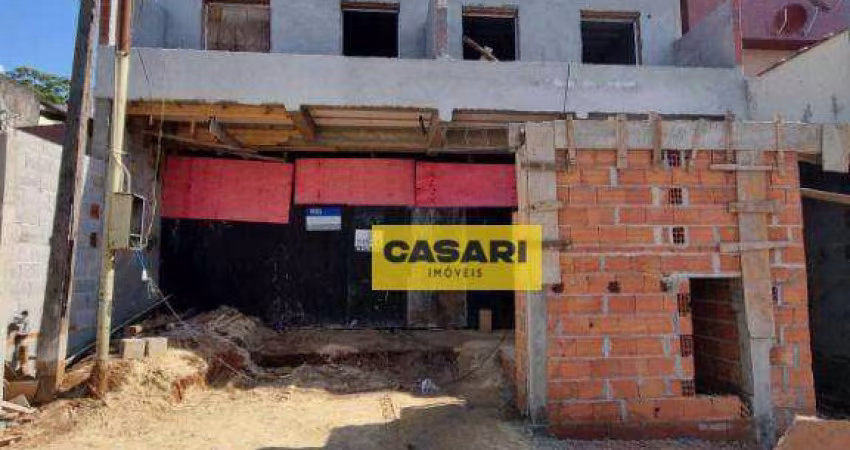 Cobertura com 2 dormitórios à venda, 76 m² por R$ 418.000,00 - Jardim Utinga - Santo André/SP