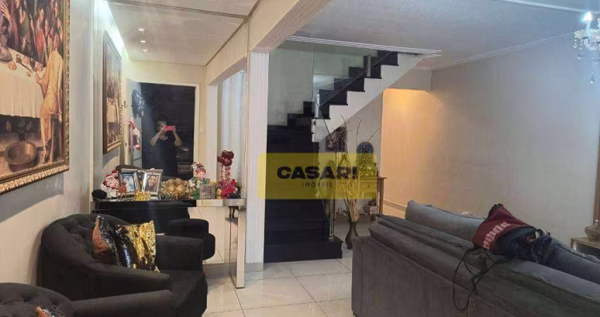 Sobrado com 3 dormitórios à venda, 147 m² - Jordanópolis - São Bernardo do Campo/SP