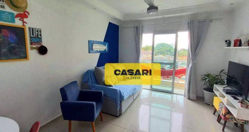 Apartamento com 2 dormitórios à venda, 71 m² - Vila Príncipe de Gales - Santo André/SP