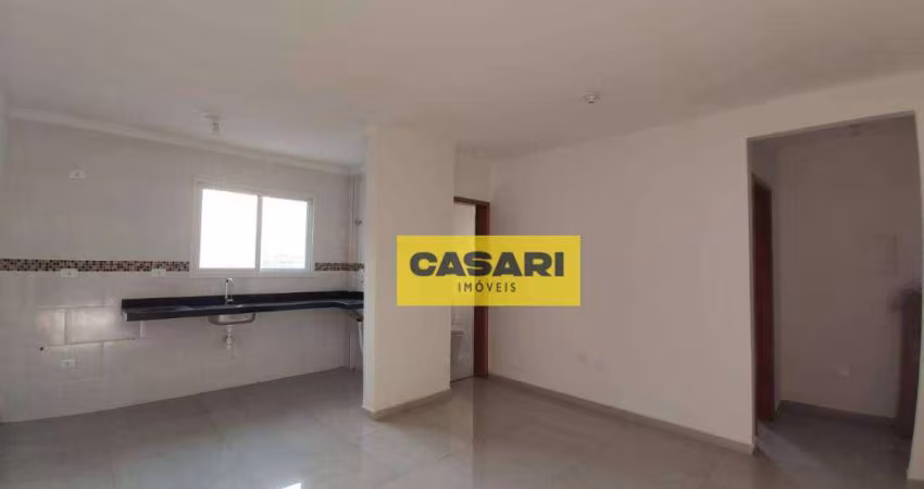 Apartamento com 2 dormitórios à venda, 53 m² - Jardim Las Vegas - Santo André/SP
