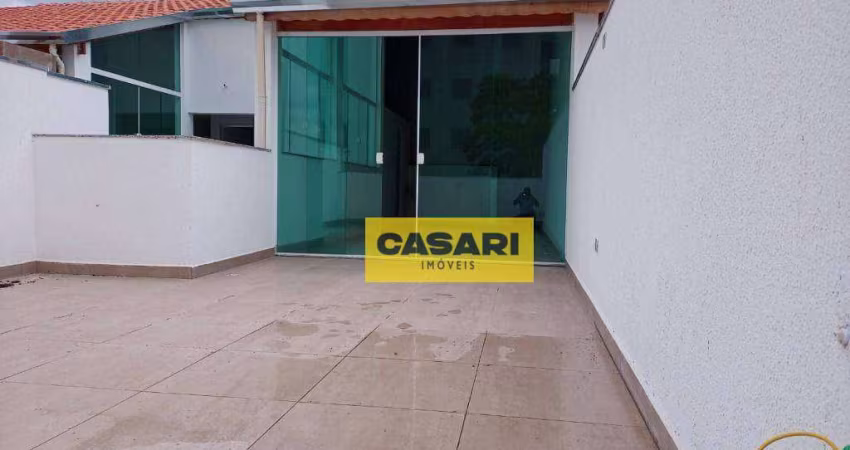 Cobertura com 3 dormitórios à venda, 162 m² por R$ 950.000,00 - Vila Assunção - Santo André/SP