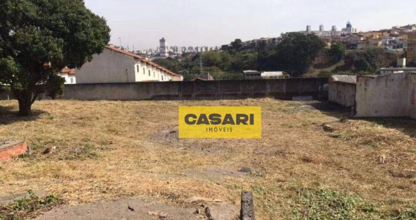Terreno para alugar, 2166 m² por R$ 29.523,24/mês - Paulicéia - São Bernardo do Campo/SP
