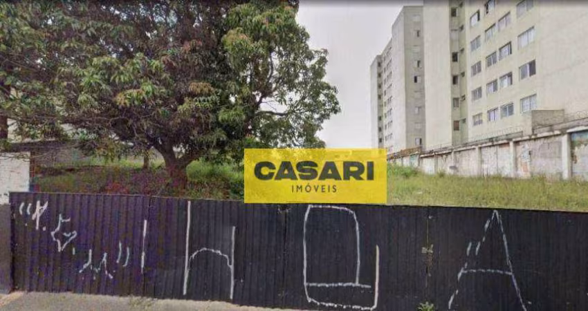 Terreno para alugar, 2239 m² por R$ 29.683,47/mês - Vila Alto de Santo André - Santo André/SP