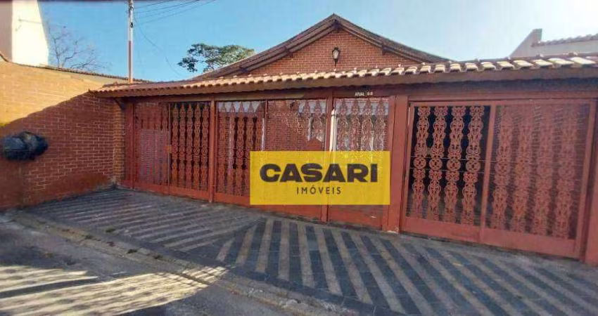 Casa com 3 dormitórios à venda, 257 m² - Vila Scarpelli - Santo André/SP