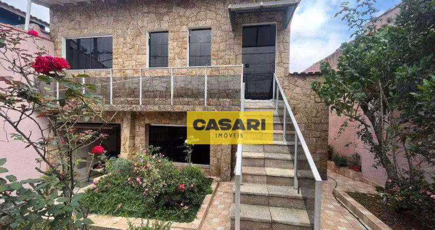 Casa com 4 dormitórios à venda, 401 m² - Vila Luzita - Santo André/SP