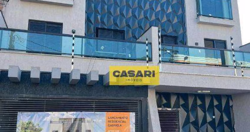 Cobertura com 2 dormitórios à venda, 86 m² por R$ 589.000,00 - Paraíso - Santo André/SP