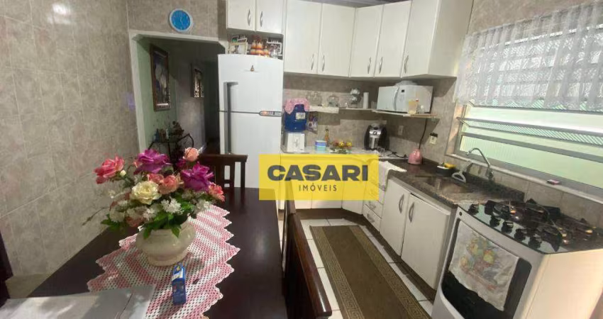 Sobrado com 3 dormitórios à venda, 178 m² - Vila Silvestre - Santo André/SP