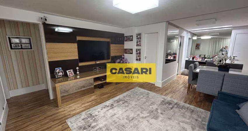 Apartamento com 3 dormitórios à venda, 97 m²- Jardim - Santo André/SP
