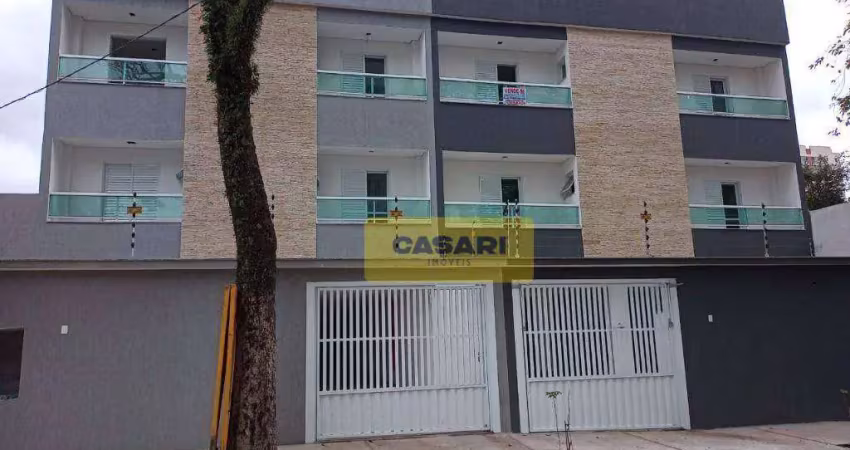 Cobertura com 3 dormitórios à venda, 163 m² - Campestre - Santo André/SP