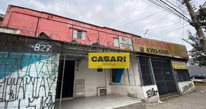 Terreno à venda, 277 m² por R$ 1.200.000,00 - Assunção - São Bernardo do Campo/SP