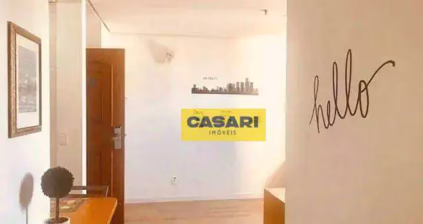 Flat com 1 dormitório à venda, 46 m² - Centro - Santo André/SP