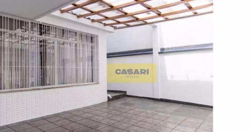 Sobrado com 3 dormitórios, 150 m² - venda ou aluguel - Campestre - Santo André/SP