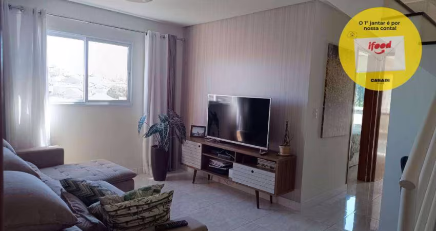 Cobertura com 2 dormitórios à venda, 110 m² - Jordanópolis - São Bernardo do Campo/SP