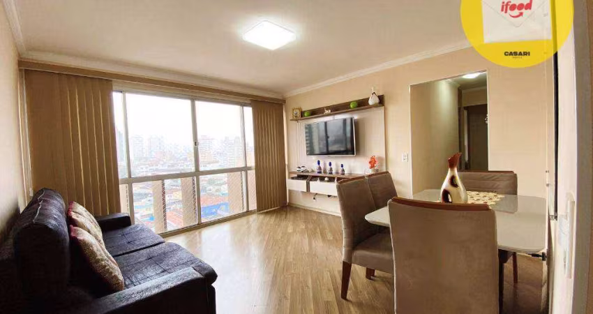 Apartamento com 3 dormitórios à venda, 90 m² por R$ 649.000,00 - Casa Branca - Santo André/SP
