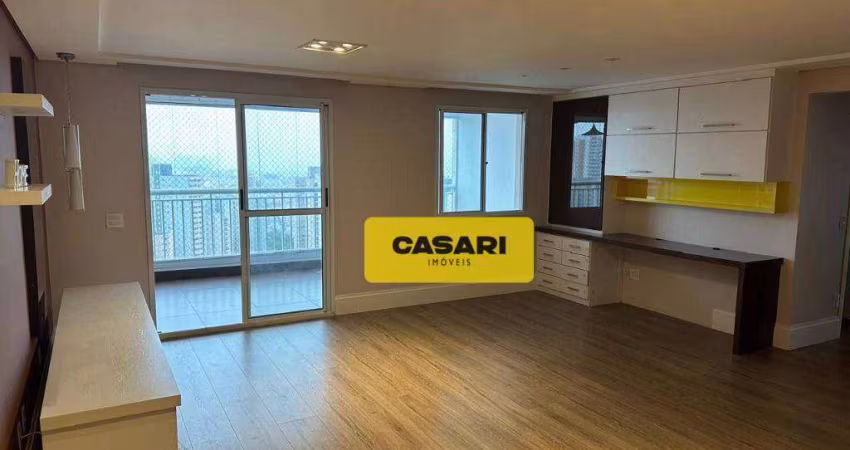 Apartamento com 3 dormitórios à venda, 115 m² - Vila Valparaíso - Santo André/SP