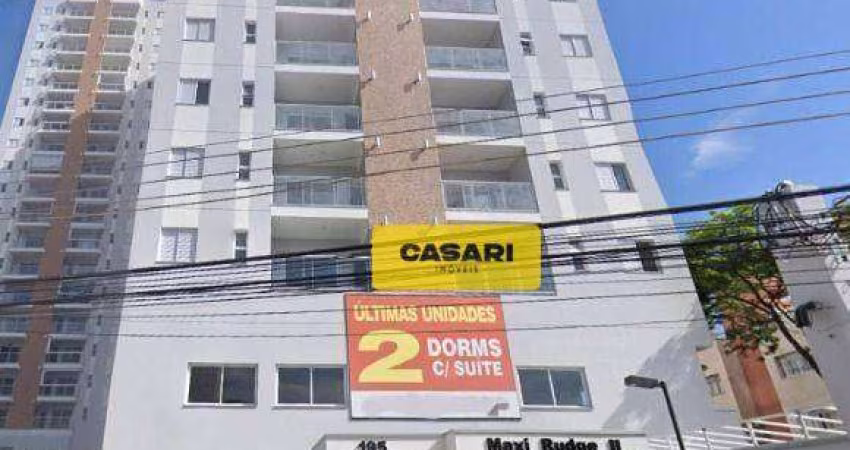 Apartamento com 2 dormitórios à venda, 58 m² - Rudge Ramos - São Bernardo do Campo/SP