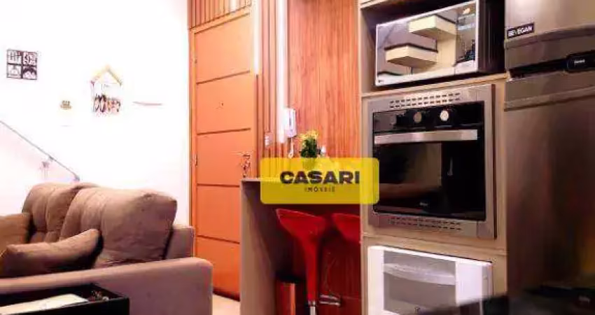 Cobertura com 2 dormitórios à venda, 90 m² - Parque Oratório - Santo André/SP