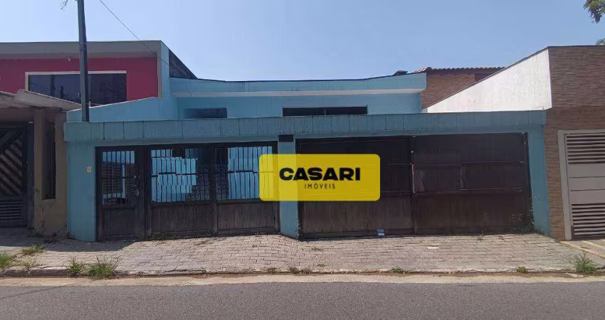 Casa com 3 dormitórios à venda, 264 m² - Jardim do Mar - São Bernardo do Campo/SP