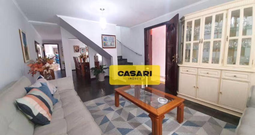 Sobrado com 3 dormitórios à venda, 168 m² - Rudge Ramos - São Bernardo do Campo/SP