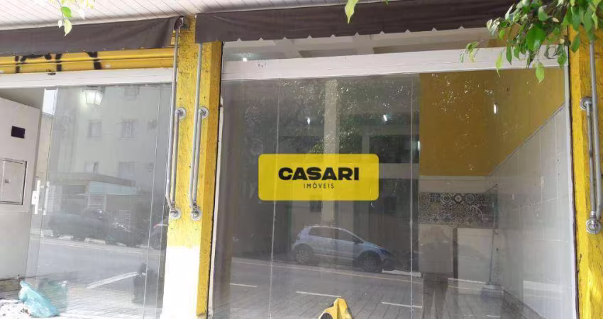 Salão para alugar, 200 m² - Utinga - Santo André/SP