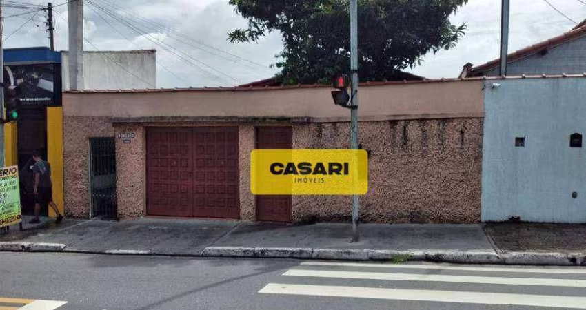 Terreno à venda, 250 m² - Vila Humaitá - Santo André/SP