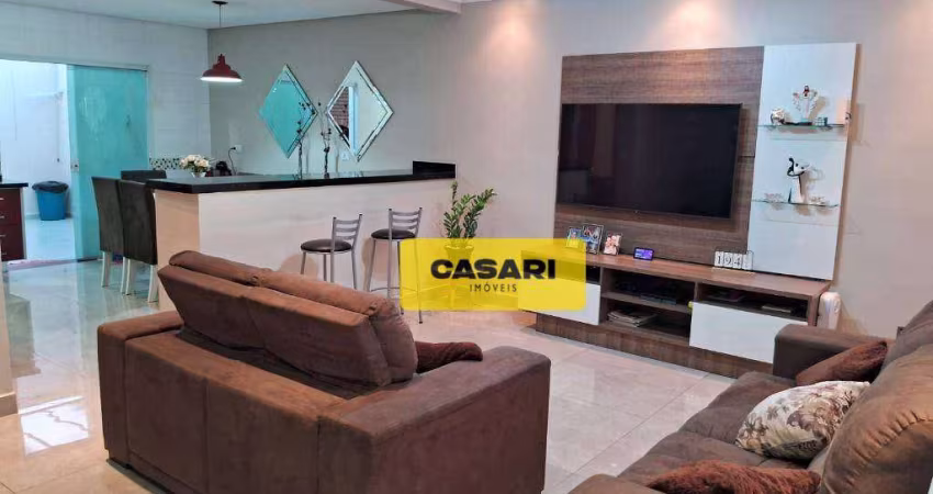 Sobrado com 3 dormitórios à venda, 199 m² - Alves Dias - São Bernardo do Campo/SP