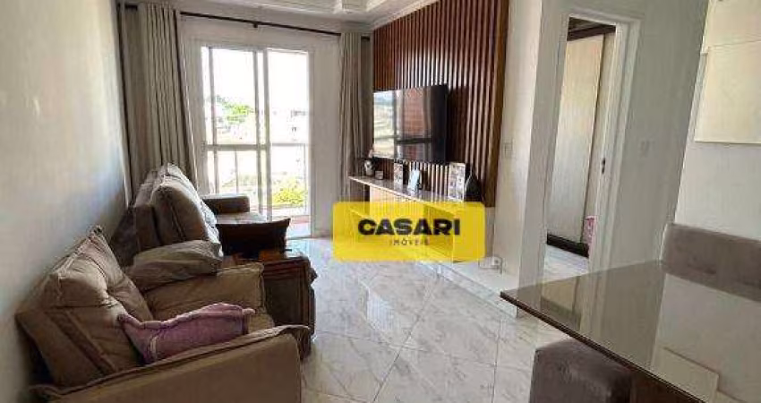 Apartamento com 2 dormitórios à venda, 57 m² - Vila Curuçá - Santo André/SP