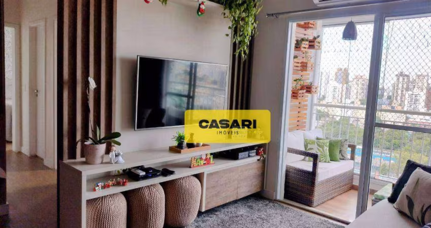 Apartamento com 3 dormitórios à venda, 84 m² por R$ 684.800,00 - Vila Gonçalves - São Bernardo do Campo/SP