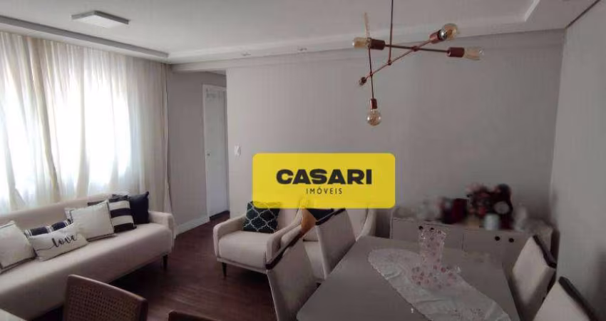 Apartamento com 2 dormitórios à venda, 57 m² - Vila Valparaso - Santo André/SP