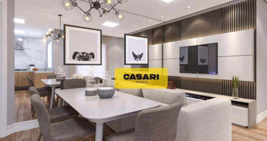 Cobertura à venda, 65 m² por R$ 391.000,00 - Vila Guiomar - Santo André/SP