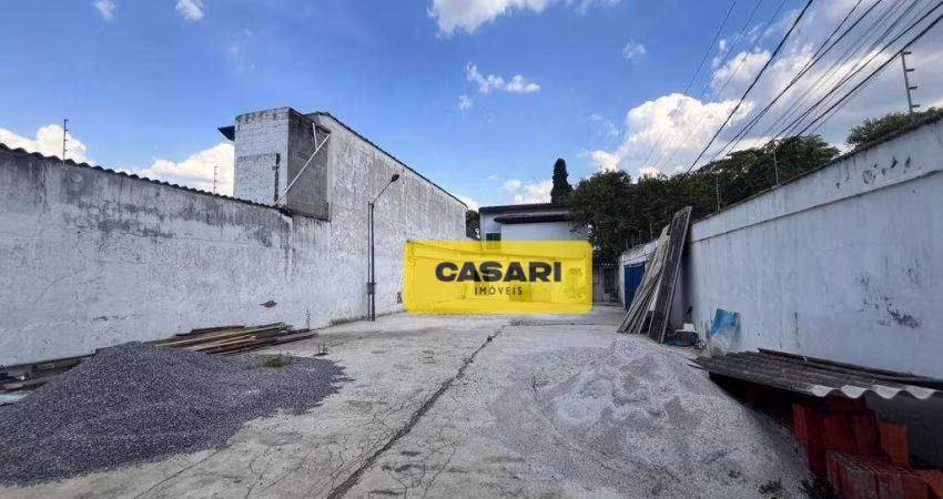 Terreno para alugar, 300 m² por R$ 15.000,02/mês - Jardim do Mar - São Bernardo do Campo/SP