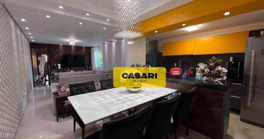 Cobertura com 3 dormitórios à venda, 200 m² - Vila Lucinda - Santo André/SP