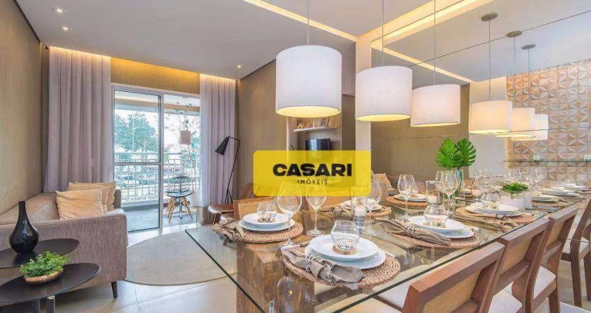 Apartamento com 3 dormitórios à venda, 61 m² por R$ 452.632,00 - Vila Bartira - Santo André/SP