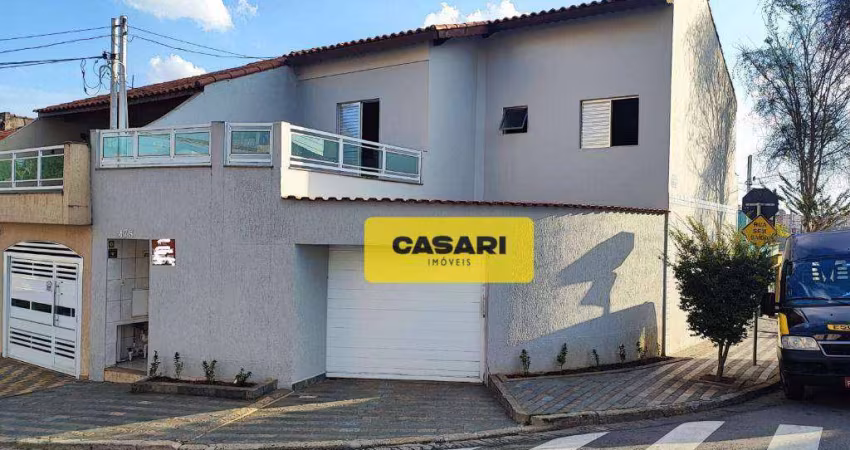 Sobrado com 4 dormitórios à venda, 167 m² - Assunção - São Bernardo do Campo/SP
