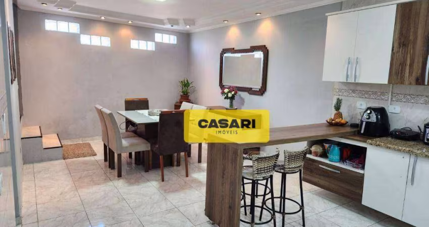 Sobrado com 3 dormitórios à venda, 260 m² - Rudge Ramos - São Bernardo do Campo/SP