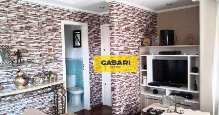 Apartamento com 3 dormitórios à venda, 98 m² - Jardim - Santo André/SP