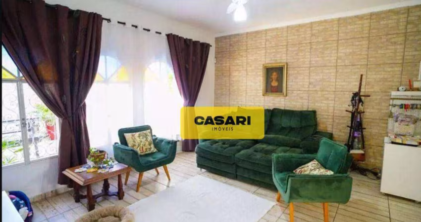 Casa com 4 dormitórios à venda, 220 m² - Vila Assunção - Santo André/SP