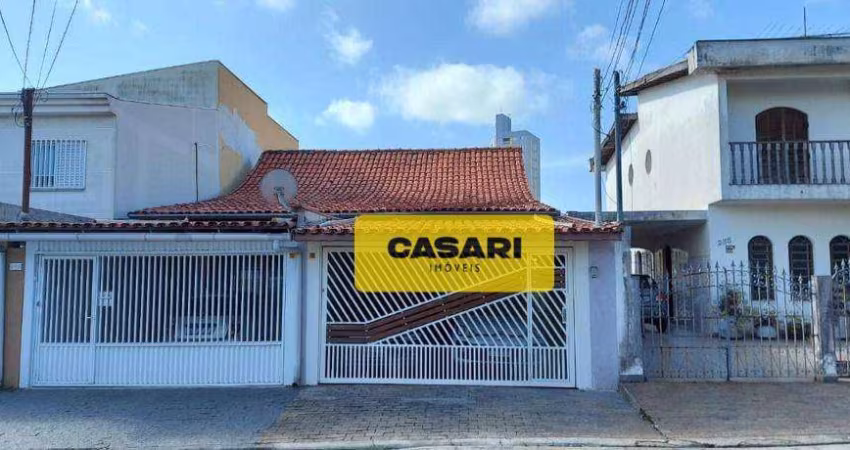 Casa com 2 dormitórios à venda, 136 m² - Vila Scarpelli - Santo André/SP