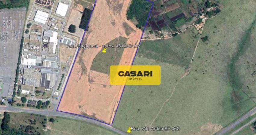 Terreno, 151 mil m² - venda ou aluguel - Jardim Campo Grande - Caçapava/SP