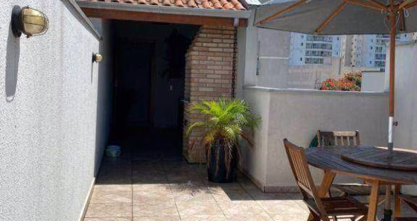 Cobertura com 2 dormitórios à venda, 87 m² - Vila Valparaíso - Santo André/SP